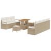 vidaXL Ensemble de canap&eacute; de jardin 10 pc 9-Nombre de places