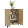 vidaXL Buffet Ch&ecirc;ne sonoma 70x34x90 cm Bois d'ing&eacute;nierie
