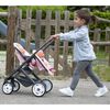 Smoby Poussette jouet pour deux poup&eacute;es Maxi-Cosi Rose clair