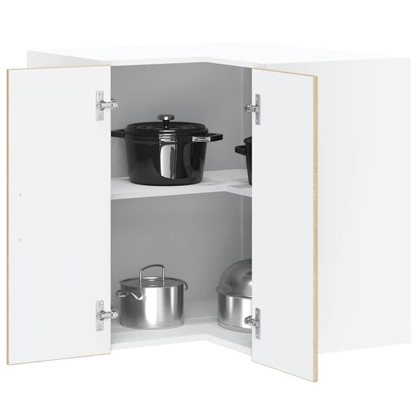 vidaXL Armoire murale d'angle de cuisine Kalmar ch&ecirc;ne sonoma
