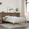 vidaXL Cadre de lit sans matelas ch&ecirc;ne sonoma 100x200 cm