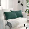 vidaXL Coussins de canap&eacute; 2 pcs Vert fonc&eacute; 60 x 40 cm