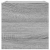 vidaXL Meuble TV mural Sonoma gris 30,5x30x30 cm