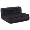 vidaXL Canap&eacute; modulaire 4 pcs Anthracite tissu