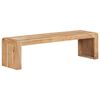 vidaXL Meuble TV 120x33x33 cm Bois d'acacia massif