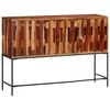 vidaXL Buffet 110x28x76 cm bois massif d'acacia