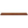 vidaXL Appui de fen&ecirc;tre Bois Brun 140 x 50 x 4,5 cm PVC