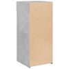 vidaXL Buffet gris b&eacute;ton 40x42,5x93 cm bois d'ing&eacute;nierie