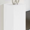 vidaXL Meuble TV mural 2 pcs Blanc 30 x 31 x 60 cm Bois d'ing&eacute;nierie