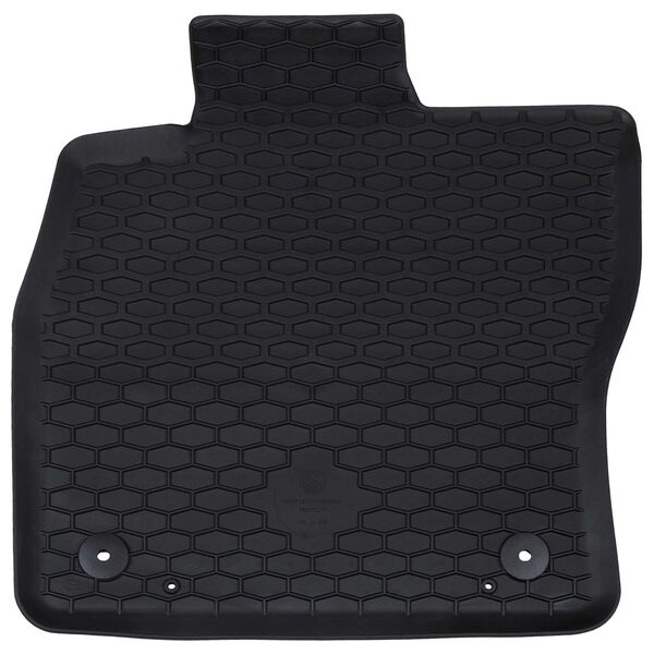 vidaXL Tapis de voiture 4 pcs Noir compatible avec le si&egrave;ge LEON 2020-