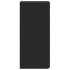 vidaXL Buffet noir 40x42,5x93 cm bois d'ing&eacute;nierie