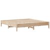vidaXL Cadre de lit sans matelas 180x200 cm bois massif de pin