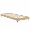 vidaXL Cadre de lit sans matelas ch&ecirc;ne sonoma 75x190 cm