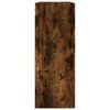 vidaXL Armoire murale ch&ecirc;ne fum&eacute; 69,5x34x90 cm