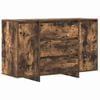 vidaXL Buffet Ch&ecirc;ne fum&eacute; 120 x 41 x 75 cm Bois d'ing&eacute;nierie