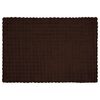 vidaXL Couverture en Fourrure de Lapin Synth&eacute;tique Camel 150 x 220 cm