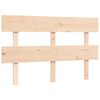 vidaXL Lit pour personne &acirc;g&eacute;e sans matelas 120x200 cm bois massif