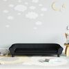 vidaXL Canap&eacute; pour enfants noir 100x50x26 cm velours
