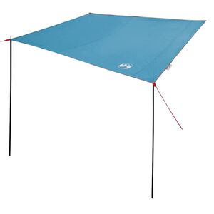 vidaXL Tarp r&eacute;sistant &agrave; l'eau 240 x 460 cm Imperm&eacute;able Bleu taffetas