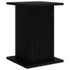 vidaXL Support de Plante Noir 30,5 x 30 x 43 cm Bois d'ing&eacute;nierie