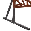 vidaXL &Eacute;cran de confidentialit&eacute; Gris 100 x 50 x 180 cm Acier patin&eacute;
