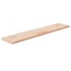 vidaXL Panneau d'&eacute;tag&egrave;re 100x20x2,5 cm Bois de ch&ecirc;ne massif non trait&eacute;