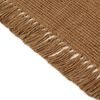 vidaXL Tapis avec glands 80x200 cm Jute