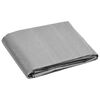 vidaXL B&acirc;che 180 g/m&sup2; 4x4 m Gris PEHD