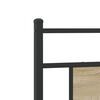 vidaXL Cadre de lit sans matelas ch&ecirc;ne sonoma 90x190 cm