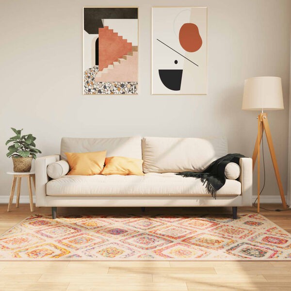 vidaXL Tapis lavable multicolore 120x180 cm antid&eacute;rapant