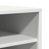 vidaXL Armoire &agrave; chaussures Blanc 60x35x92 cm Bois d&rsquo;ing&eacute;nierie