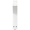 vidaXL Pieds de table basse 2 pi&egrave;ces Blanc 50 x (30-31,3) cm Acier