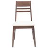 vidaXL Chaises de salle &agrave; manger 2 pcs Marron Clair 43 x 54 x 89 cm