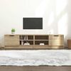 vidaXL Meubles TV 2 pcs Ch&ecirc;ne sonoma 80x35x36,5 cm Bois d'ing&eacute;nierie