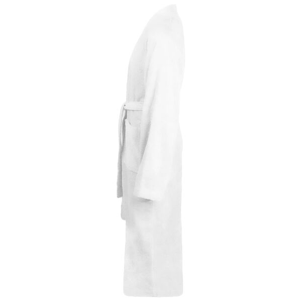 vidaXL Peignoir KINN Blanc S Coton