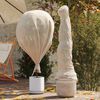 vidaXL Fleece de protection des plantes contre le gel Beige 50 x 3,2 m