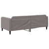 vidaXL Lit de repos sans matelas taupe 90x200 cm tissu