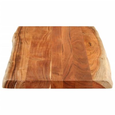 vidaXL Dessus de table 110x60x2,5cm rectangulaire bois massif d'acacia