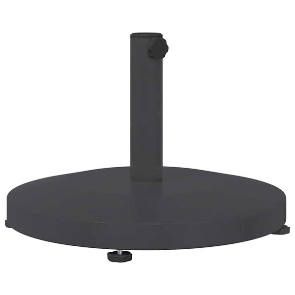 vidaXL Pied de parasol Gris fonc&eacute; 48 x 48 x 32 cm