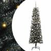 vidaXL Sapin de No&euml;l artificiel Vert 150 cm PVC, plastique et acier
