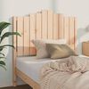 vidaXL T&ecirc;te de lit 106x4x110 cm Bois massif de pin