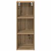 vidaXL Armoire suspendue Ch&ecirc;ne artisanal 30 x 29,5 x 80 cm