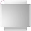 vidaXL Miroir de salle de bain &agrave; LED 60x80 cm