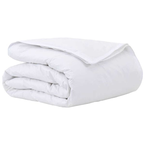 vidaXL Duvet 2-en-1 Blanc 140 x 200 cm Plume