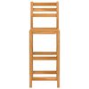 vidaXL Ensemble de bar d'ext&eacute;rieur 7 pcs Bois d'acacia massif