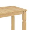 vidaXL Ensemble &agrave; manger Panama 3 pcs bois de pin massif