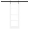 vidaXL Porte coulissante ORKDAL Blanc 78 x 211 cm