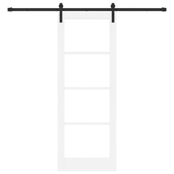 vidaXL Porte coulissante ORKDAL Blanc 78 x 211 cm