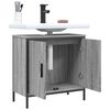 vidaXL Armoire lavabo de salle de bain sonoma gris 60x30x60 cm