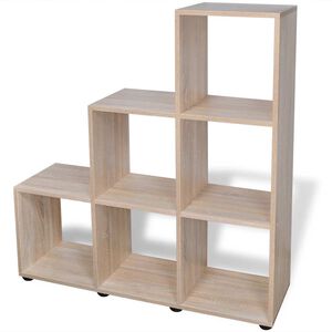 vidaXL Biblioth&egrave;que/&eacute;tag&egrave;re 107 cm Couleur de ch&ecirc;ne